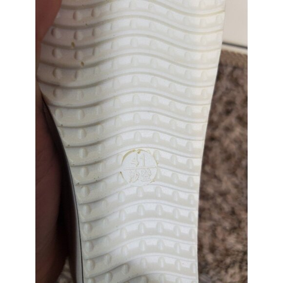 Sports Red & White Sneaker Wedges, Sz 41 - Picture 6 of 10